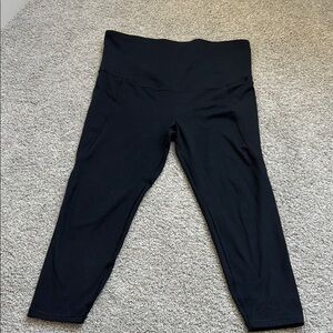 Gap Maternity Black High-Waisted Leggings